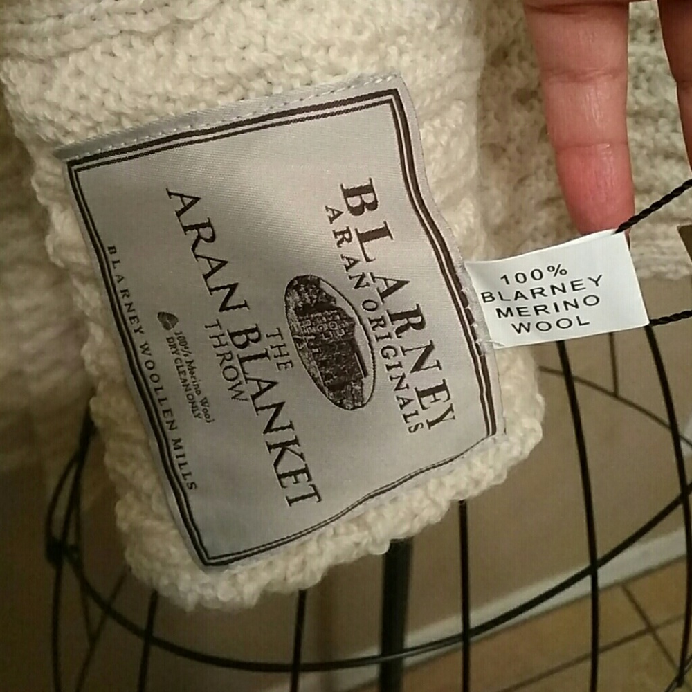 Blarney The Aran Blanket throw